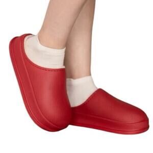 Cloud Slides Orthopedic Cushion Slippers Red Size 40-41 New